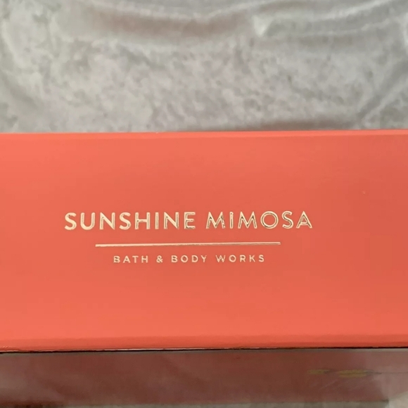 LOT OF 3 SUNSHINE MIMOSA BATH AND BODY WORKS LOTION, SHOWER GEL & SPRAY SET (3) - Picture 3 of 3